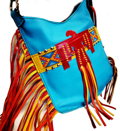 T-bird Turq Pouch