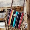 pouch blk serape