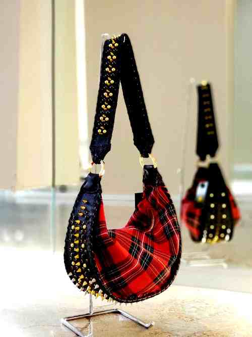 Red Plaid Bag